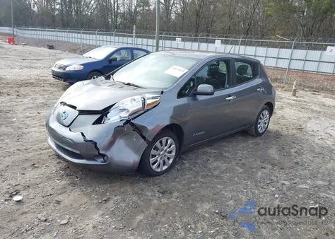 2015 Nissan Leaf S из США, поврежденный, VIN 1N4AZ0CP1FC316927